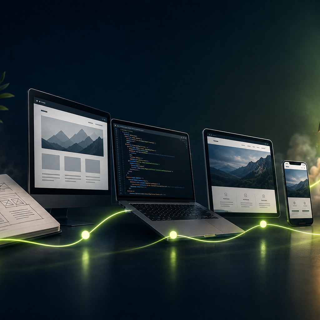 How a Website Is Developed from Start to Finish