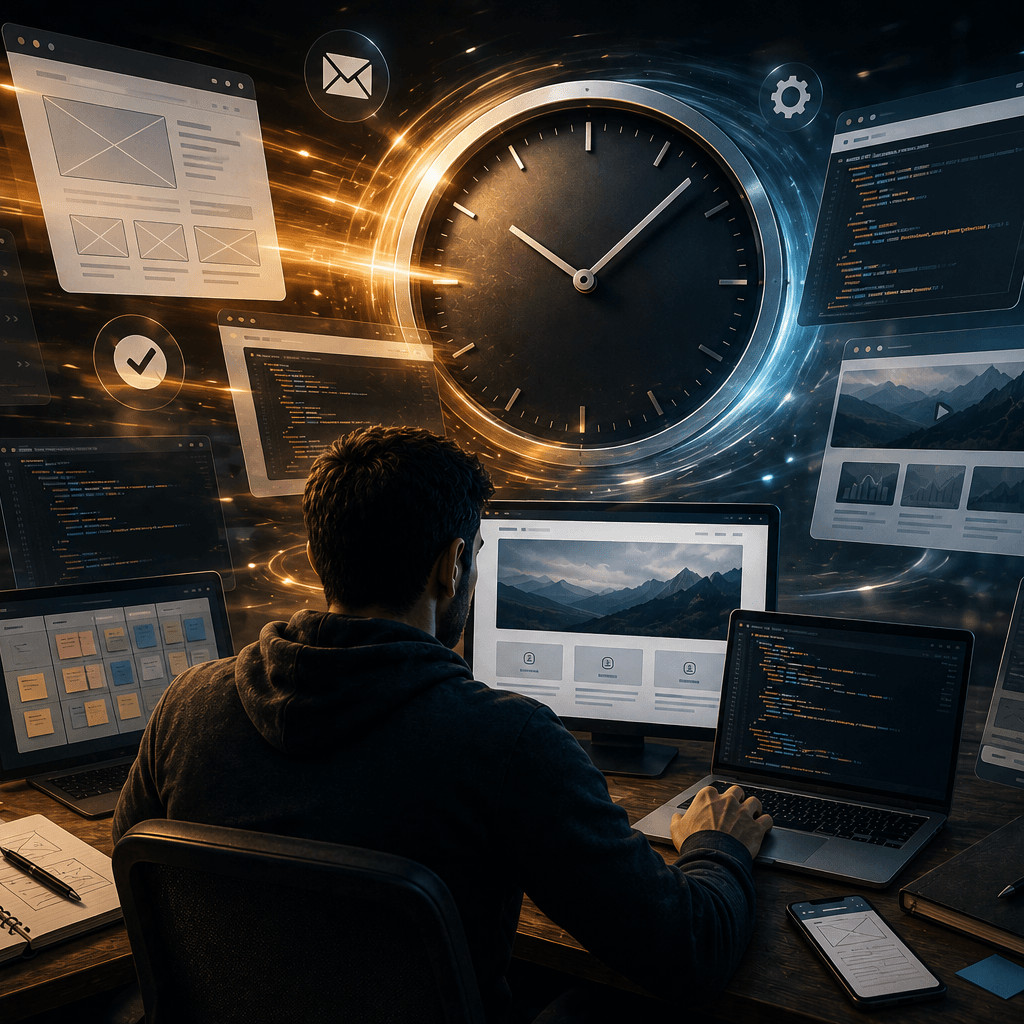 Where Website Development Time Really Goes